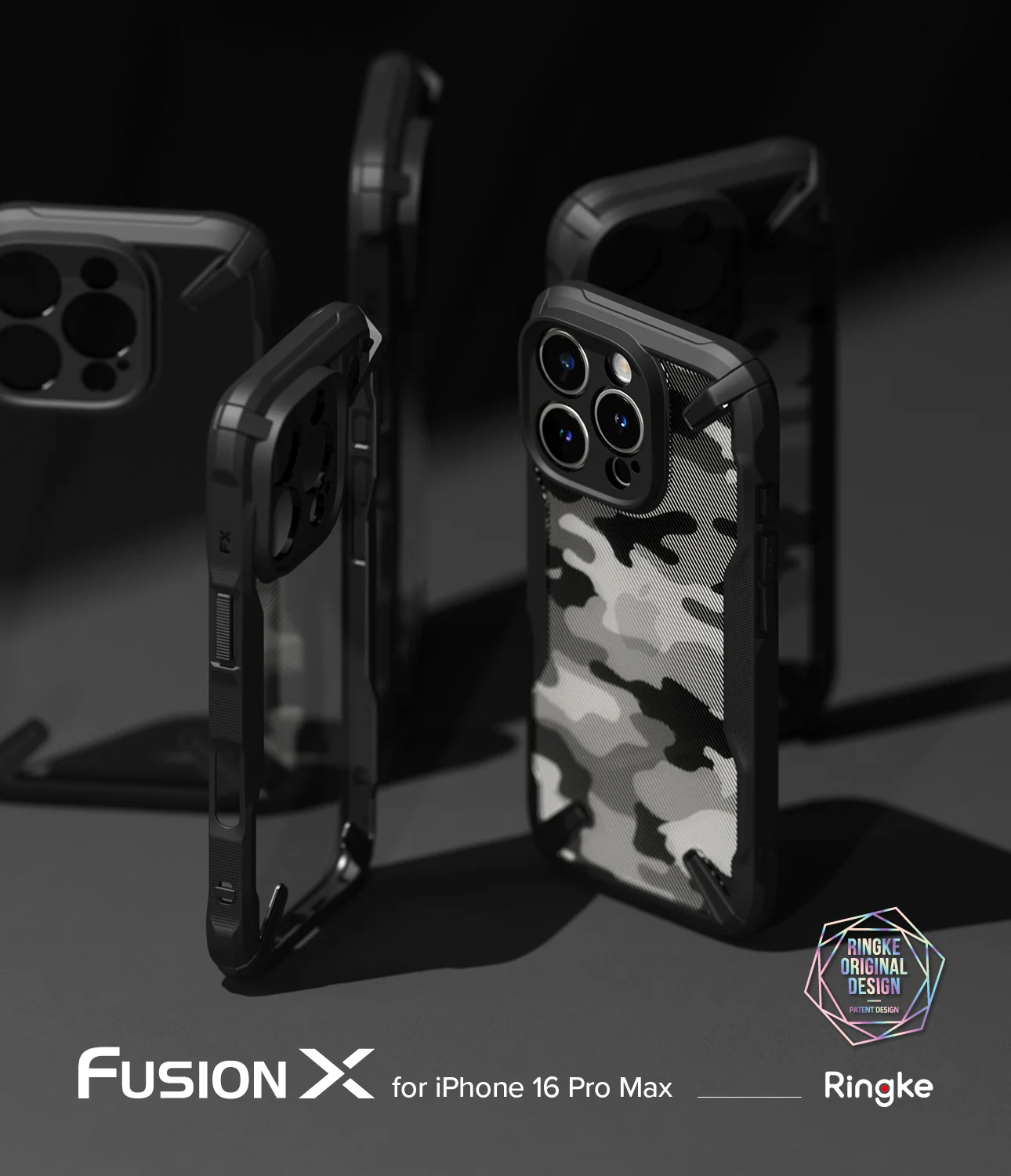 FUSION X CAMO BLACK - 16 Pro Max