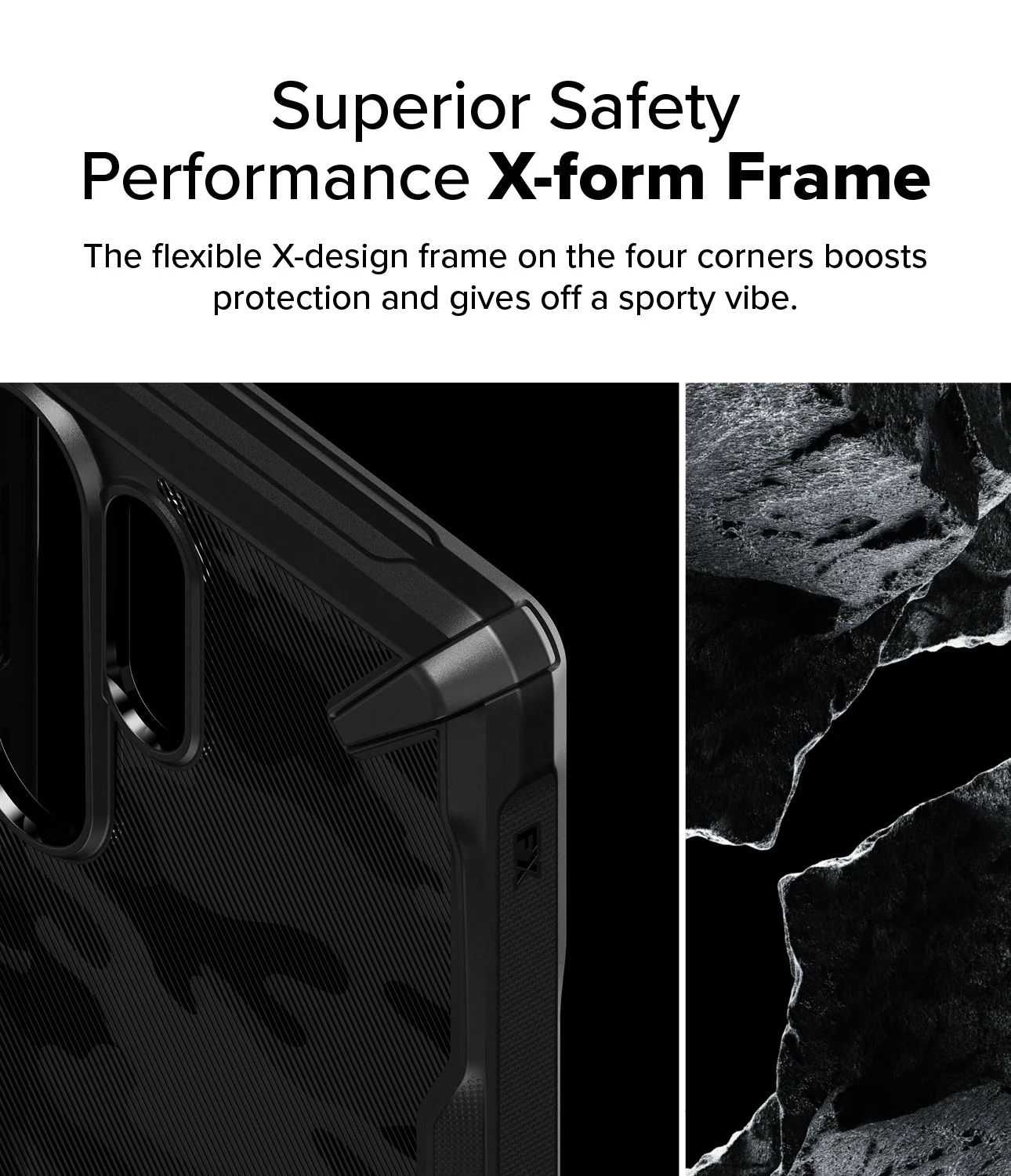 FUSION DESIGN X CAMO BLACK - S25 Ultra