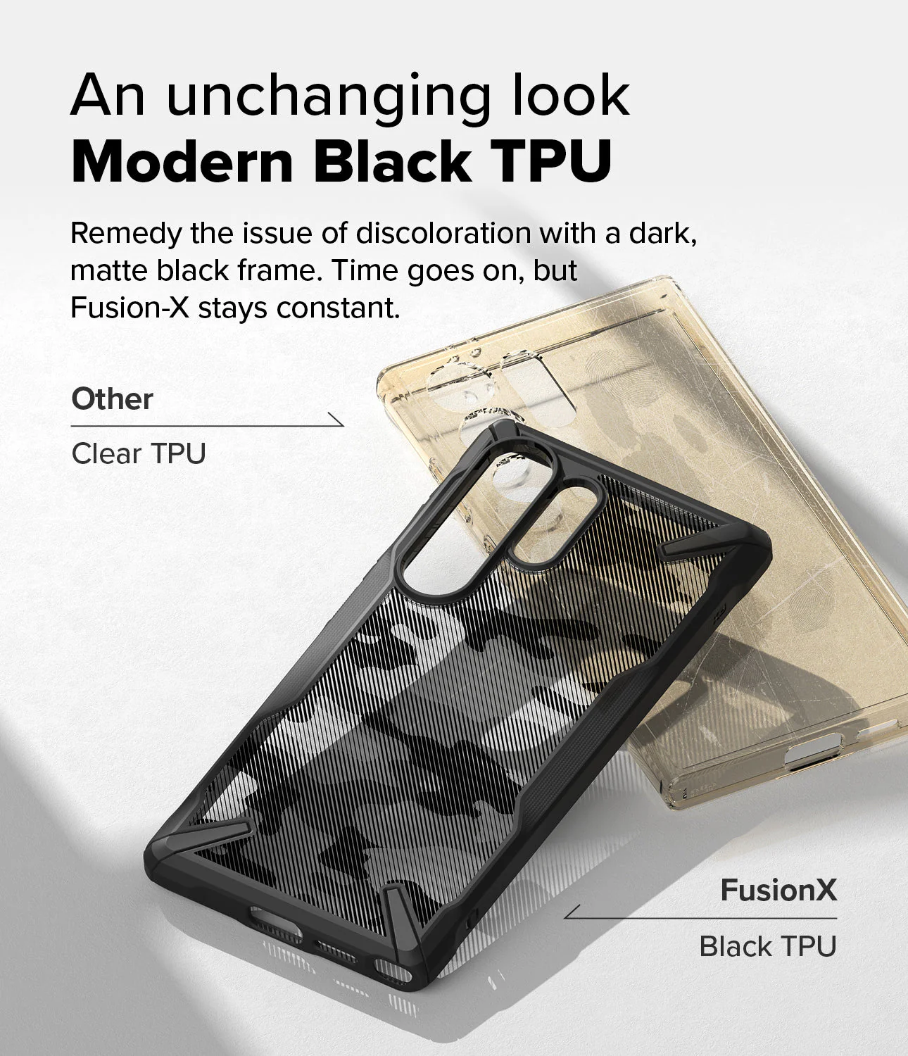 FUSION DESIGN X CAMO BLACK - S25 Ultra