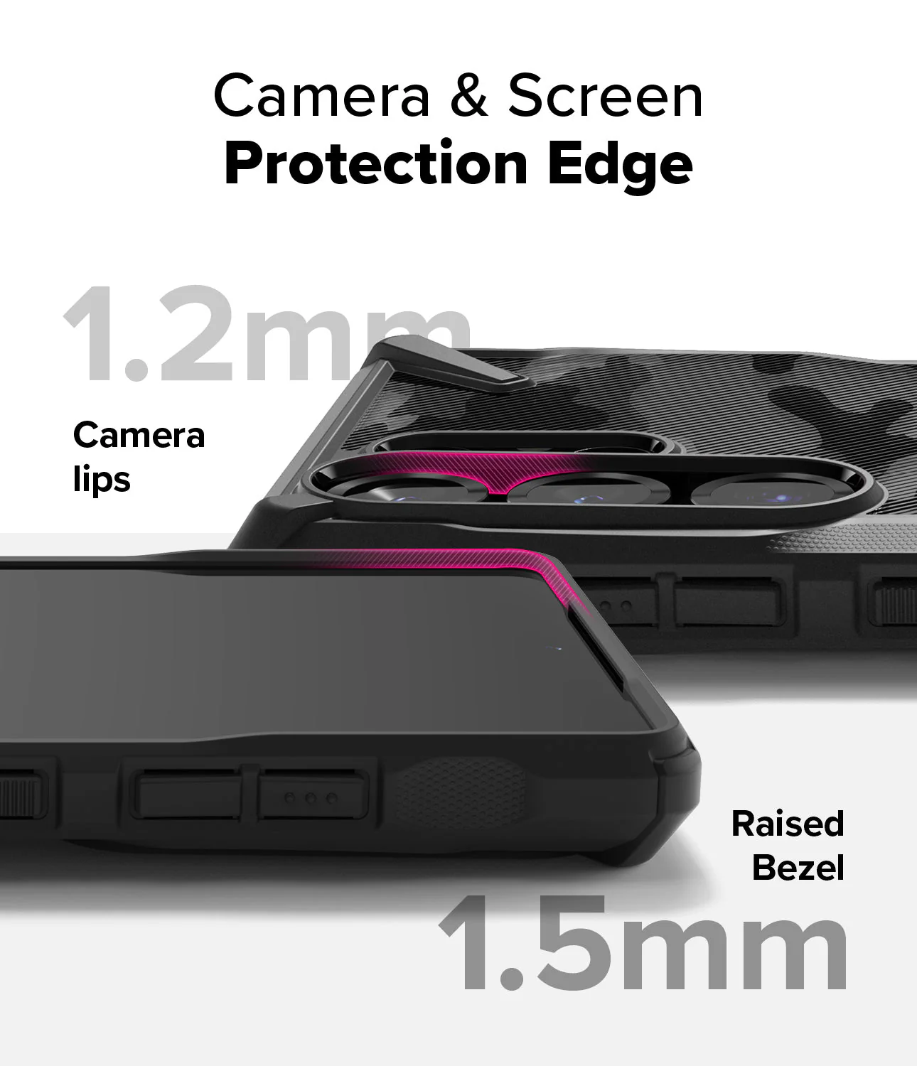FUSION DESIGN X CAMO BLACK - S25 Ultra