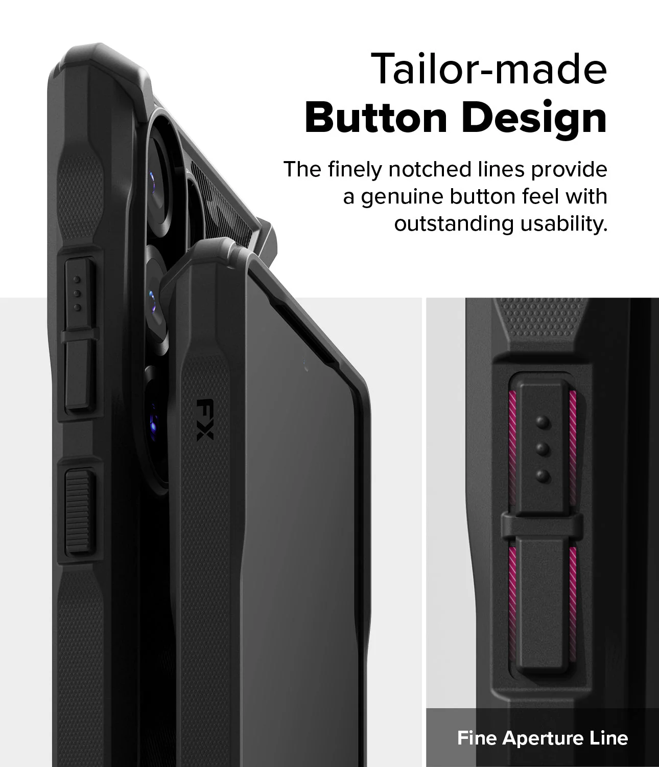 FUSION DESIGN X CAMO BLACK - S25 Ultra