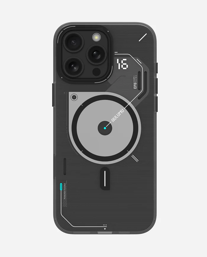 A16 Frosted Case Black - 16 Pro Max