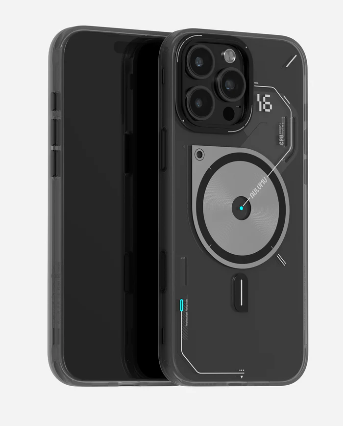 A16 Frosted Case Black - 16 Pro Max