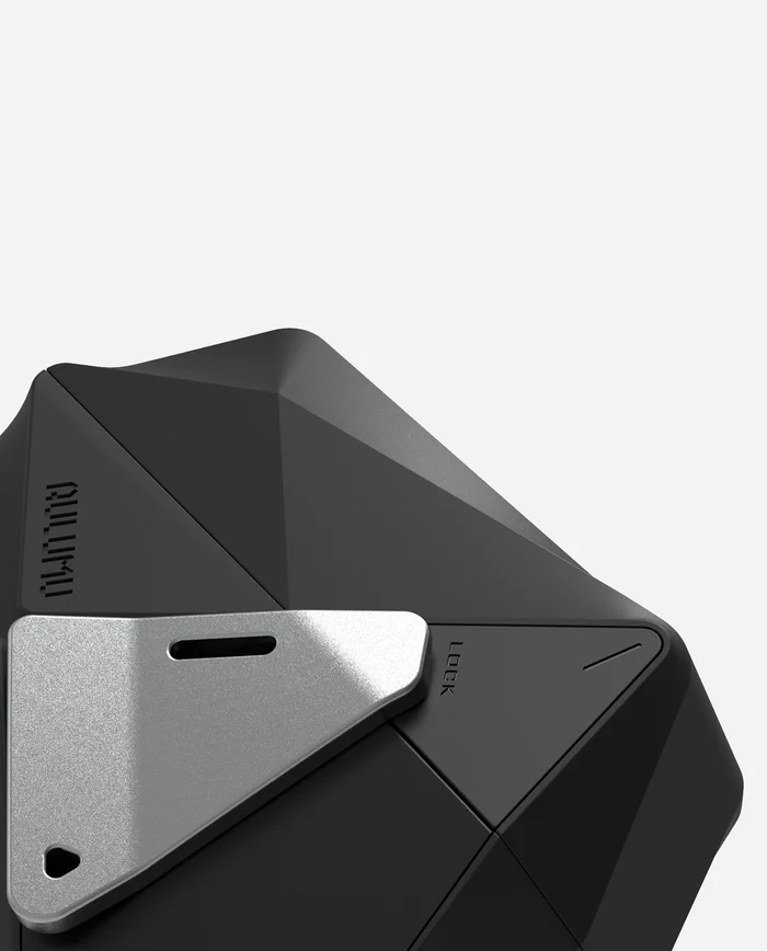 A09 Geometric Case for AirPods Pro Series | Lock & Lanyard