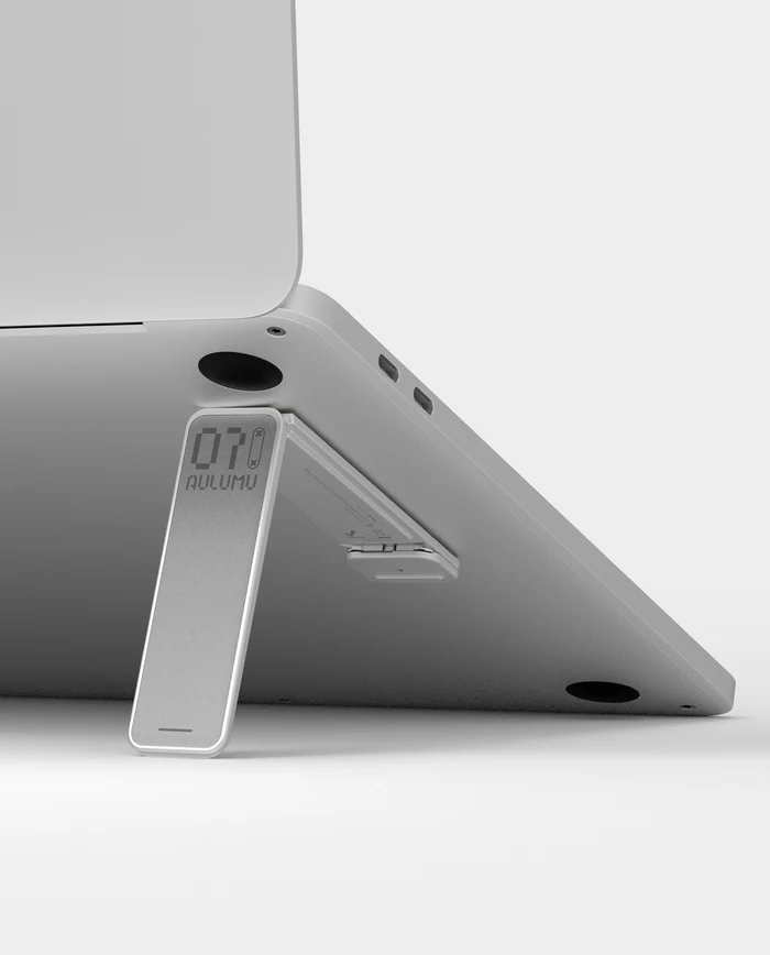 G07 POP-UP Laptop Kickstand-Silver