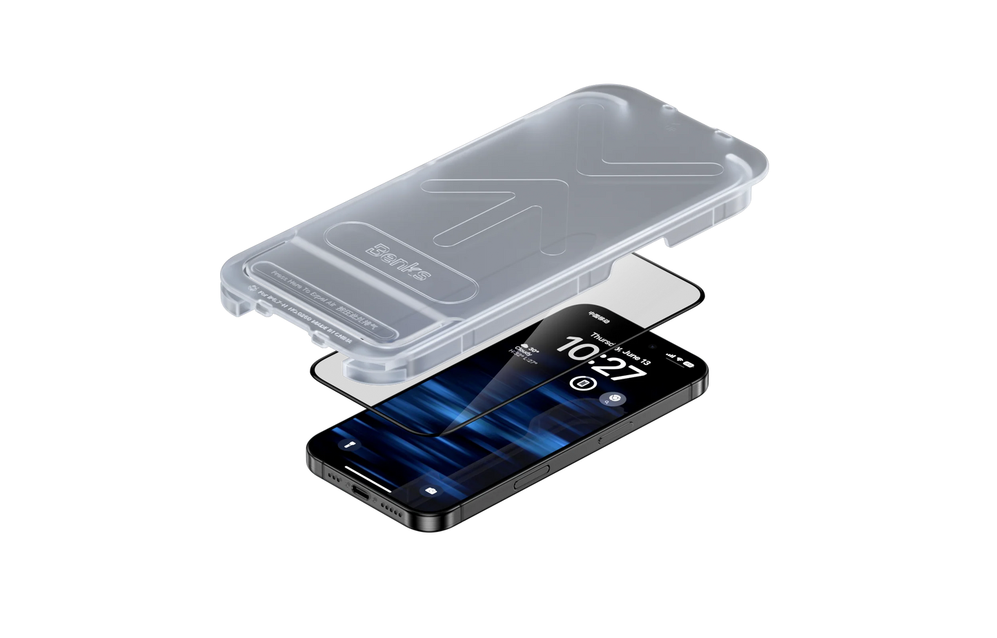 GlassWarrior Sapphire Screen Protector - 16 Pro Max