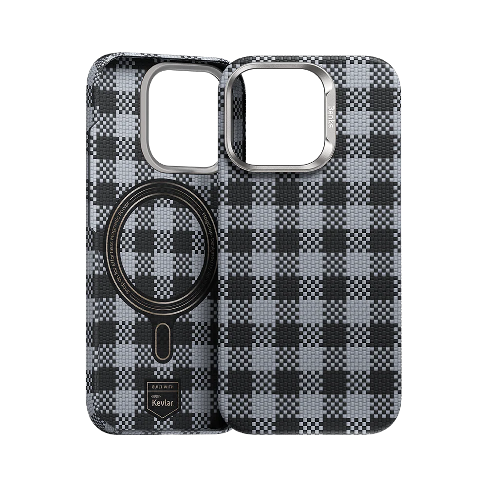 ArmorVichy Case built with Kevlar® (Black) - 16 Pro Max