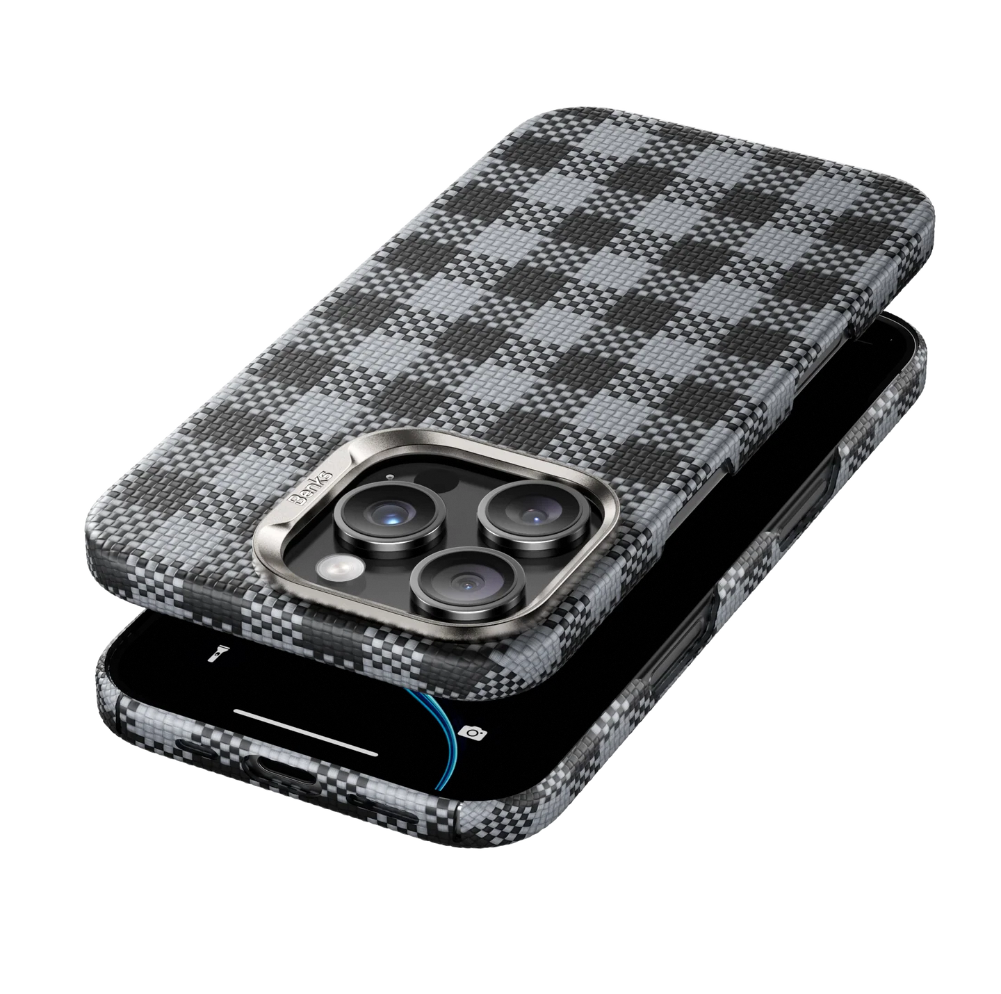 ArmorVichy Case built with Kevlar® (Black) - 16 Pro Max
