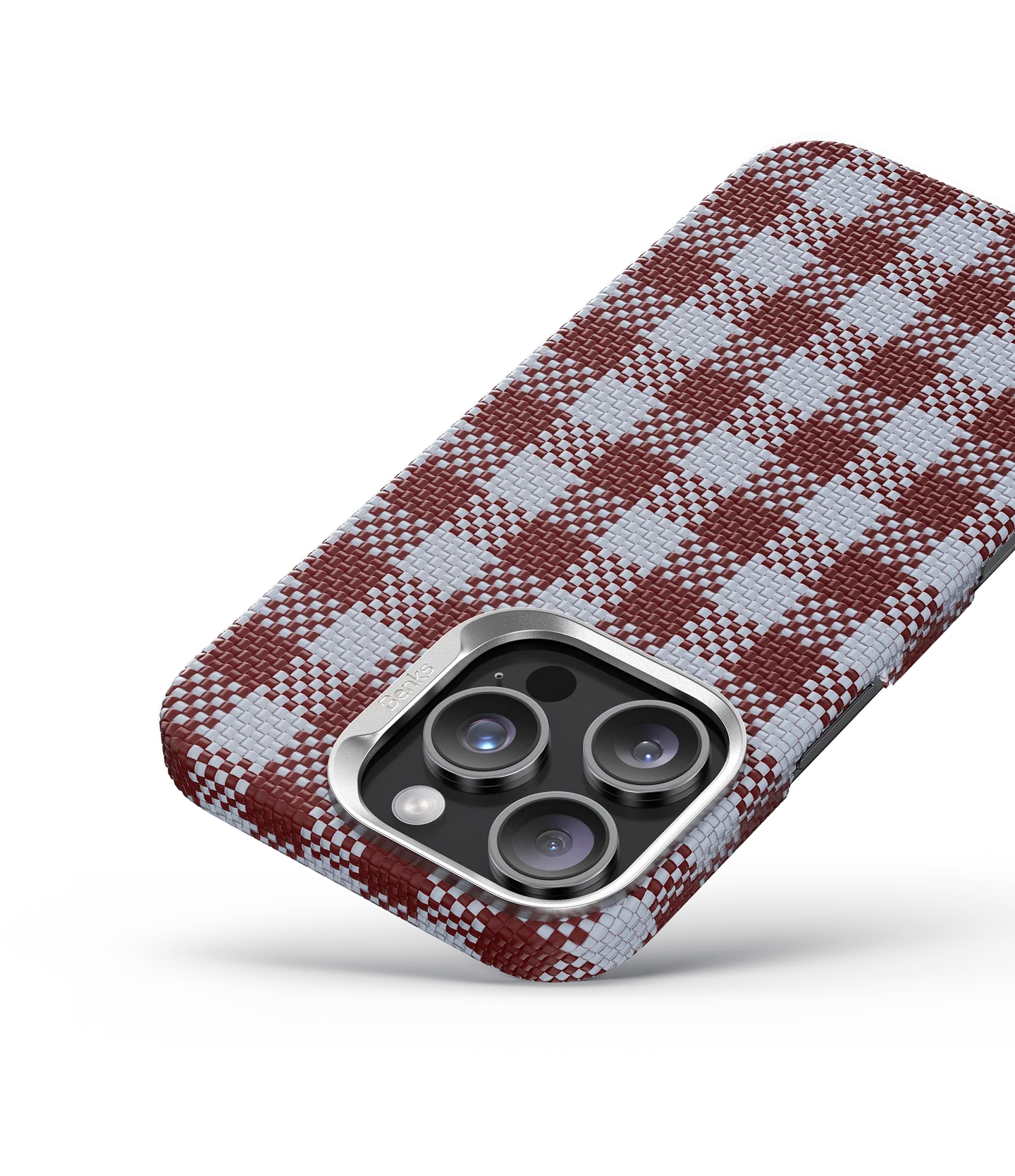 ArmorVichy Case built with Kevlar® (Red) - 16 Pro Max