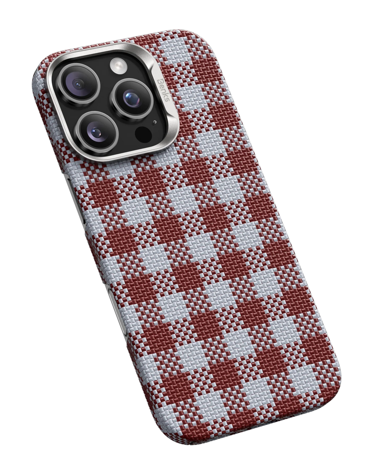 ArmorVichy Case built with Kevlar® (Red) - 16 Pro Max