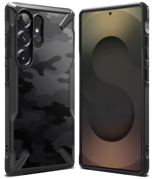 FUSION DESIGN X CAMO BLACK - S25 Ultra