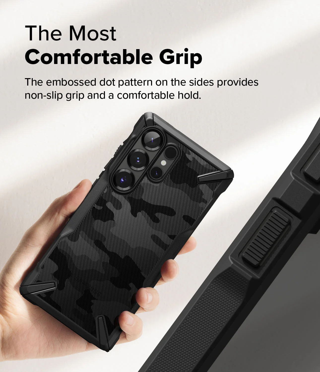FUSION DESIGN X CAMO BLACK - S25 Ultra