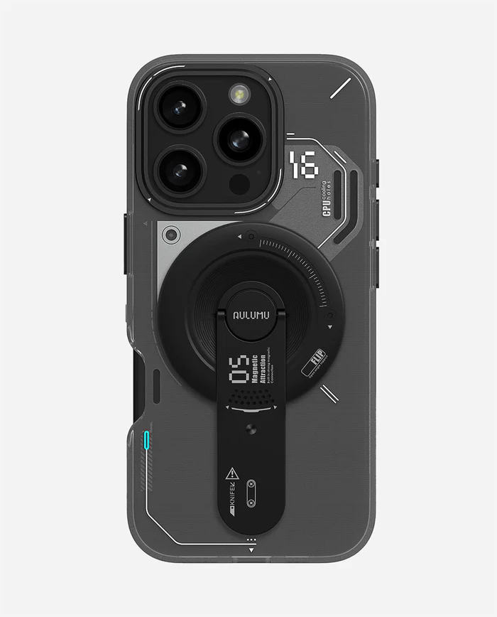 A16 Frosted Case Black - 16 Pro Max