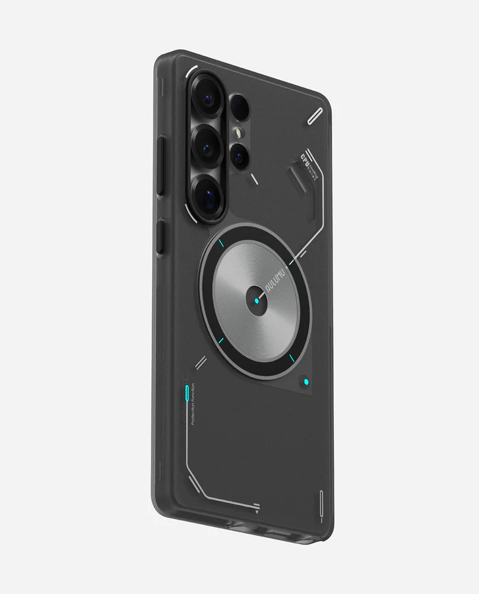 S25 Frosted Case Black - S25 Ultra