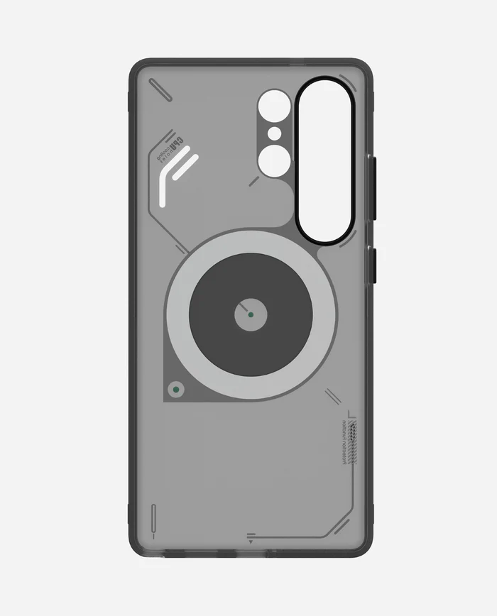 S25 Frosted Case Black - S25 Ultra