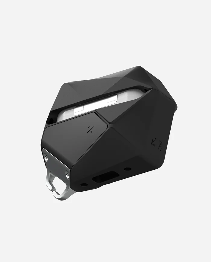 A09 Geometric Case for AirPods Pro Series | Lock & Lanyard