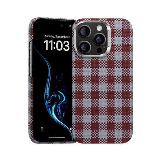 ArmorVichy Case built with Kevlar® (Red) - 16 Pro Max